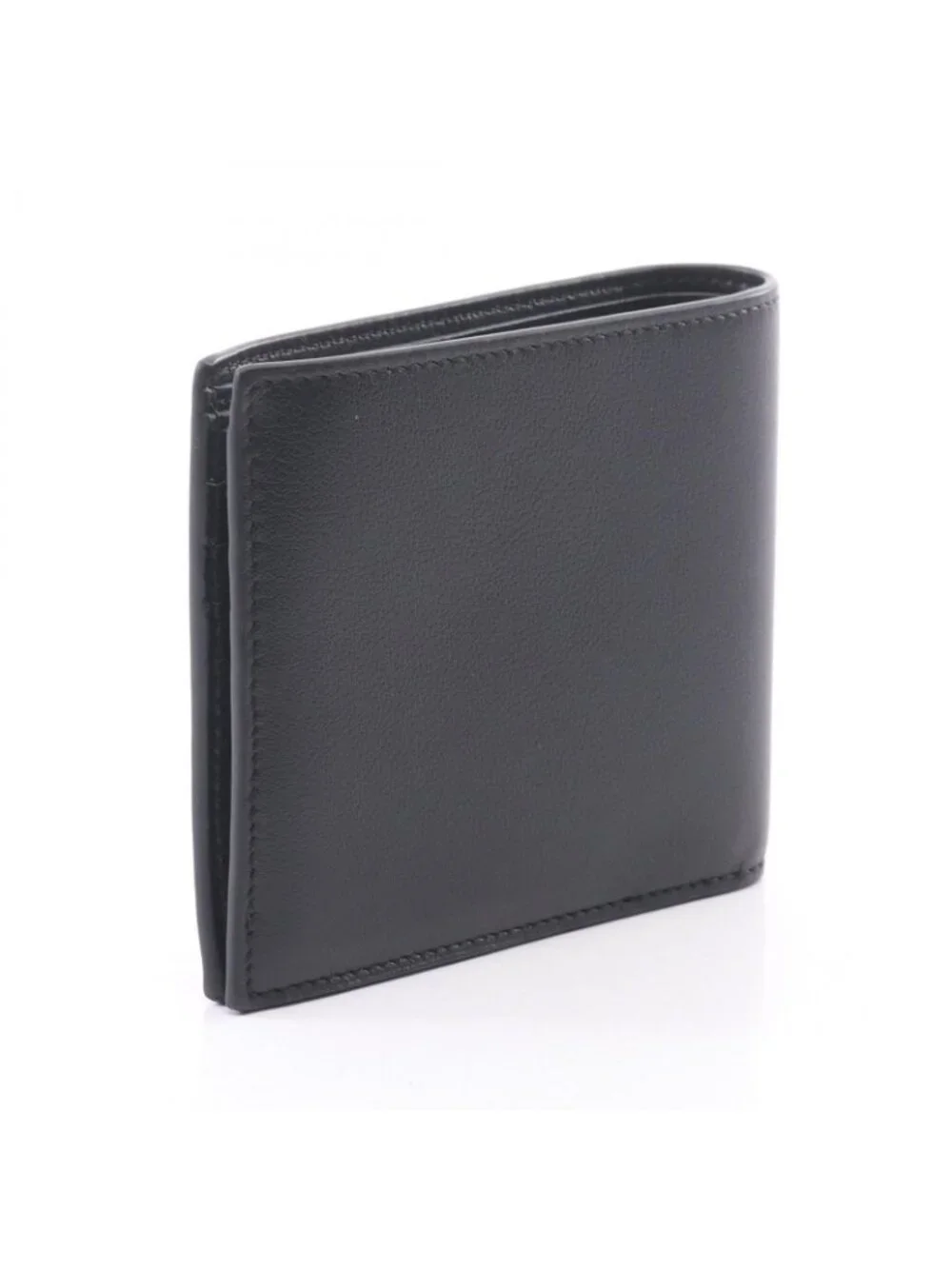 Balenciaga Bifold Wallet Monaco Square Fold Leather Billfold